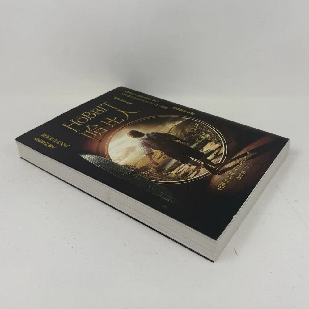 The Hobbit - CHINESE Edition - J. R. R Tolkien Paperback Color Photos DustCover - Picture 4 of 6